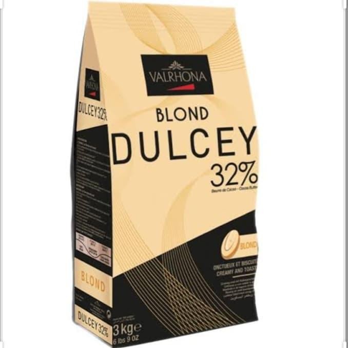 

InstanTanyadulu- Valrhona Dulcey Blond 32% Chocolate Couverture Coklat Gourmet 250 gram