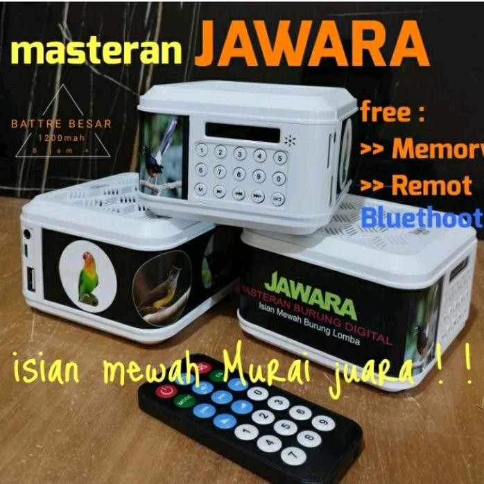 speaker masteran burung mp3 terbaru