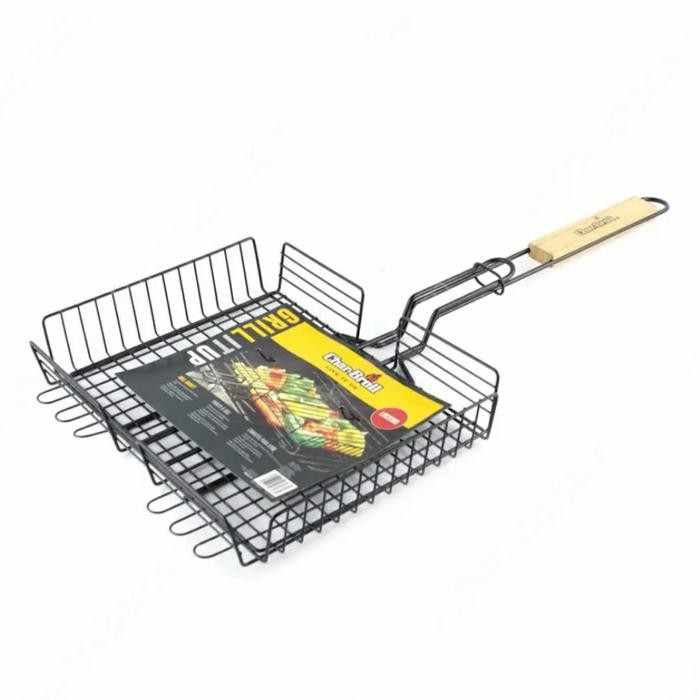 Kenanganpawon Penjepit Daging Panggang Bbq Char Broil Grilling Basket