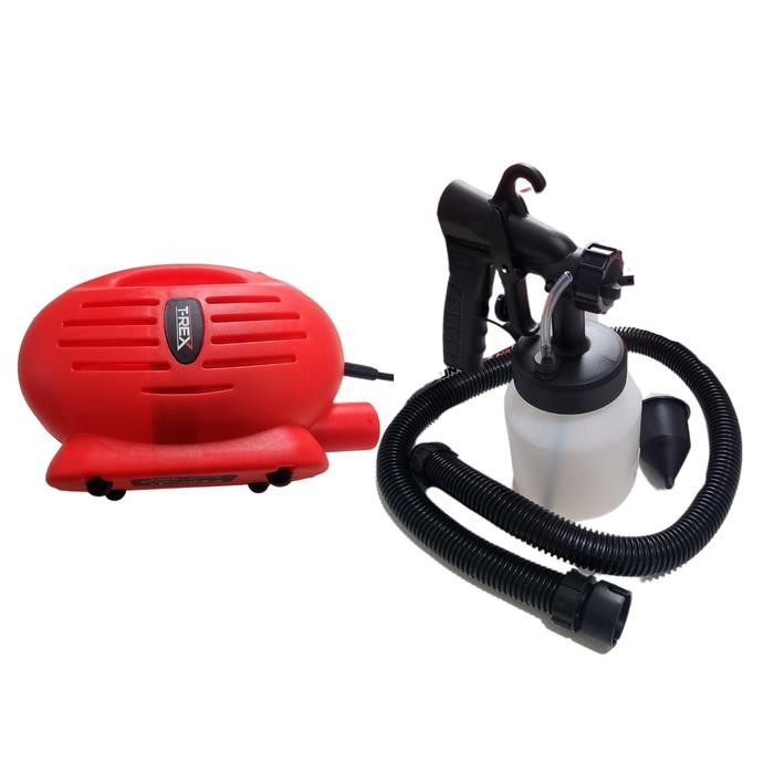 Paint Zoom Compressor Spray Gun Kompresor Mini Airbrush Alat Cat Mesin Semprot Listrik Murah