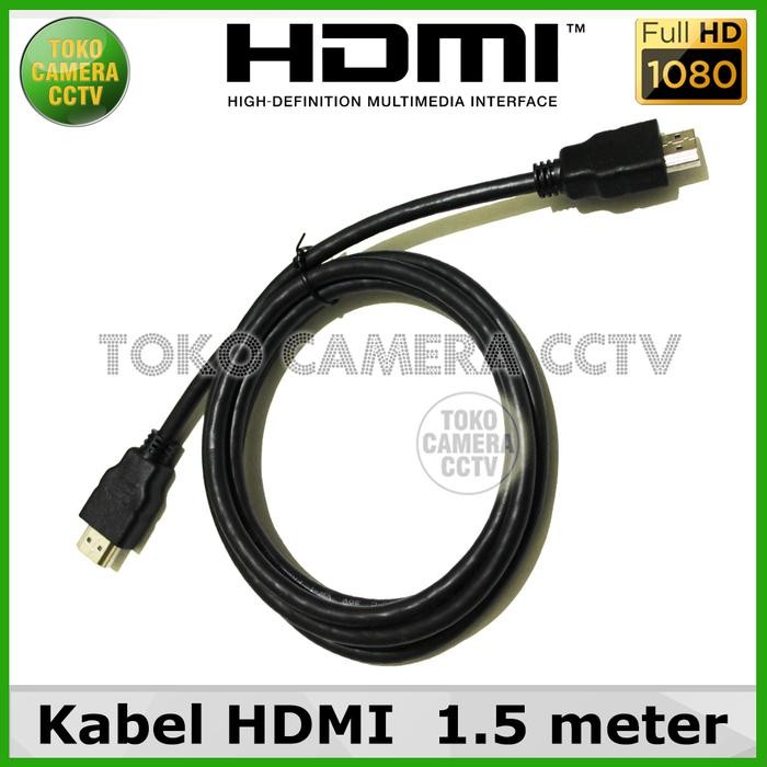 KABEL HDMI 1.5 METER / HDMI TO HDMI 1.5M / KABEL HDMI MURAH