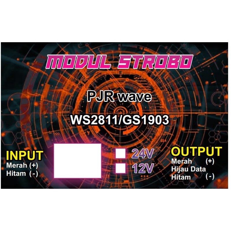 MODUL STROBO 4BARIS / PJR 12/24V