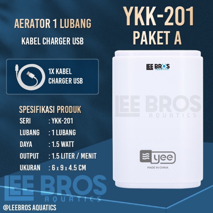 Aerator Pump / Oxygen Pump / Air Pump / USB Aerator Mini