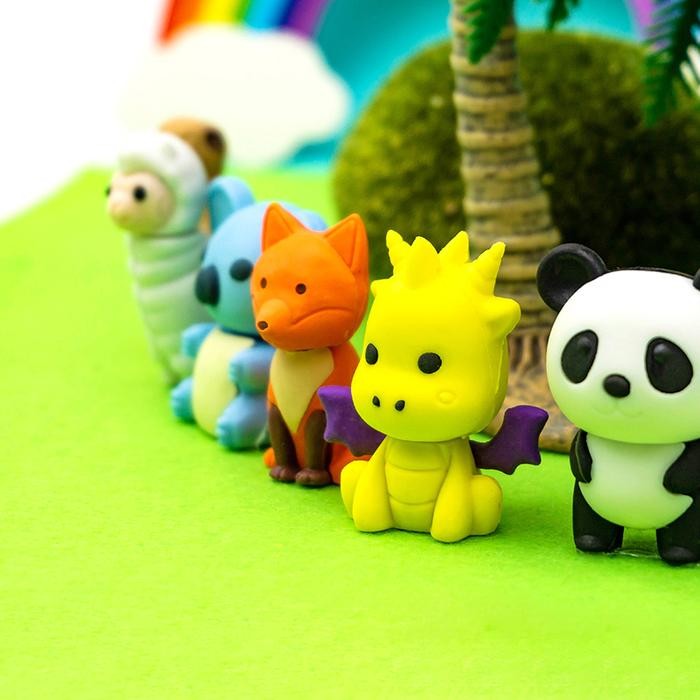 

ID 8733 SET PENGHAPUS KARAKTER BINATANG HEWAN LUCU SENSORY PLAY BONGKAR PASANG STATIONERY