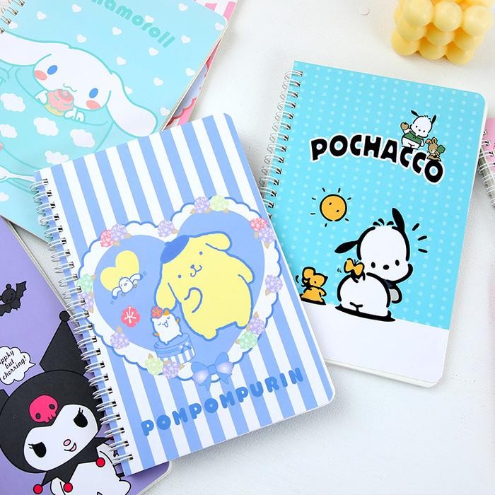 

ID BUKU TULIS / NOTEBOOK A5 RING S*NRIO SEKOLAH ISI 60 LEMBAR - GG0309