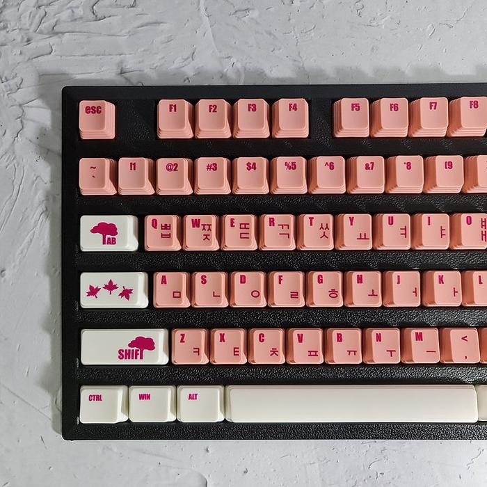 KeyKraft Keycaps Maple Keycap Set ( Korean Legends ) Hangul
