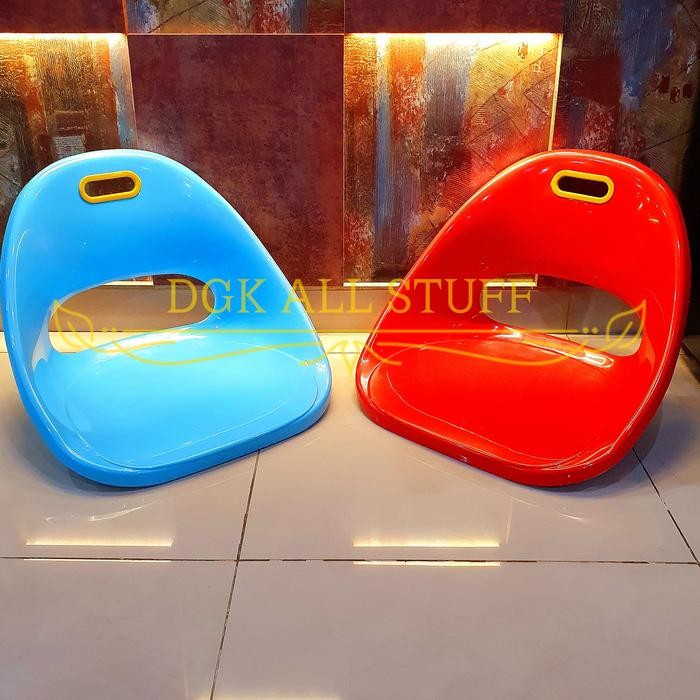 Kursi Bangku Lesehan Pengajian Meditasi Belajar Anak Sandar Plastik *