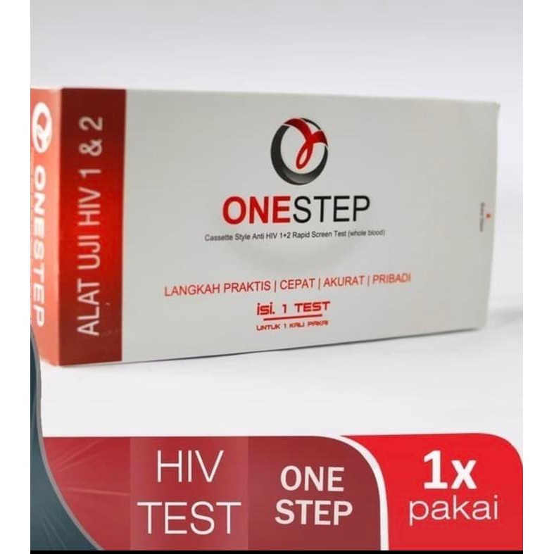 HIV test onestep ( test HIV cepat akurat mudah dilakukan sendiri )