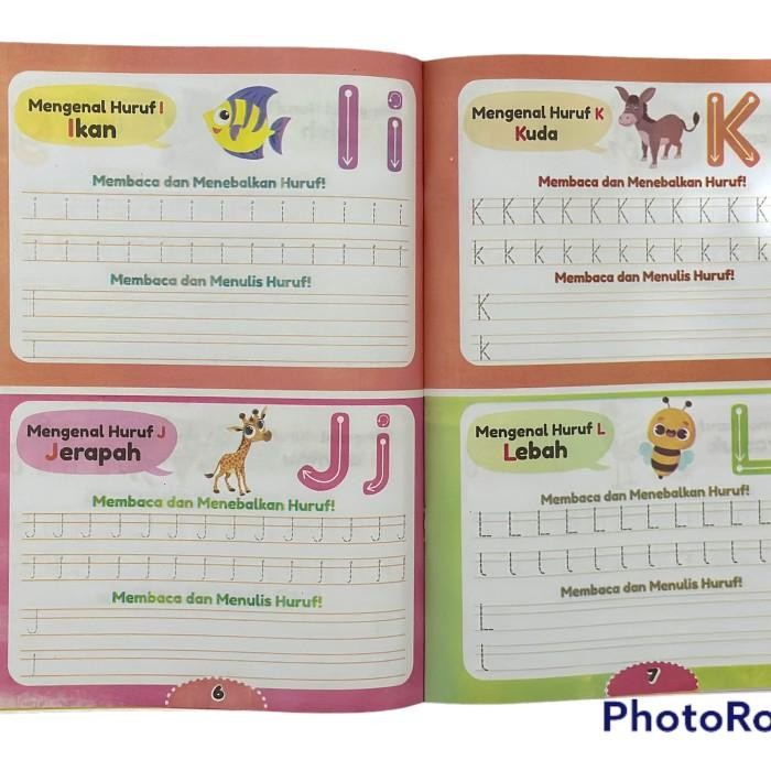 

ID BUKU PAUD MENGENAL HURUF UNTUK PENDIDIKAN ANAK USIA DINI & TK