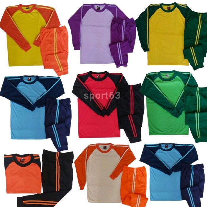 seragam olahraga anak sd sampai smp/seragam sekolah anak sd lengan panjang/seragam olahraga anak