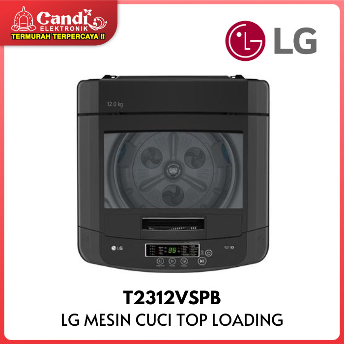LG Mesin Cuci Top Loading 12 KG T2312VSPB