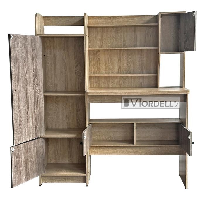 Meja Belajar Minimalis + Lemari + Rak