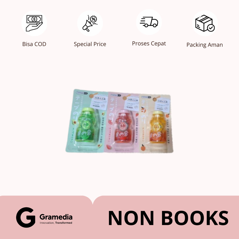 

Gramedia Supratman | Twingo Yakoolt Shape Glue Tape Tg-G2339 | Produk Original Gramedia