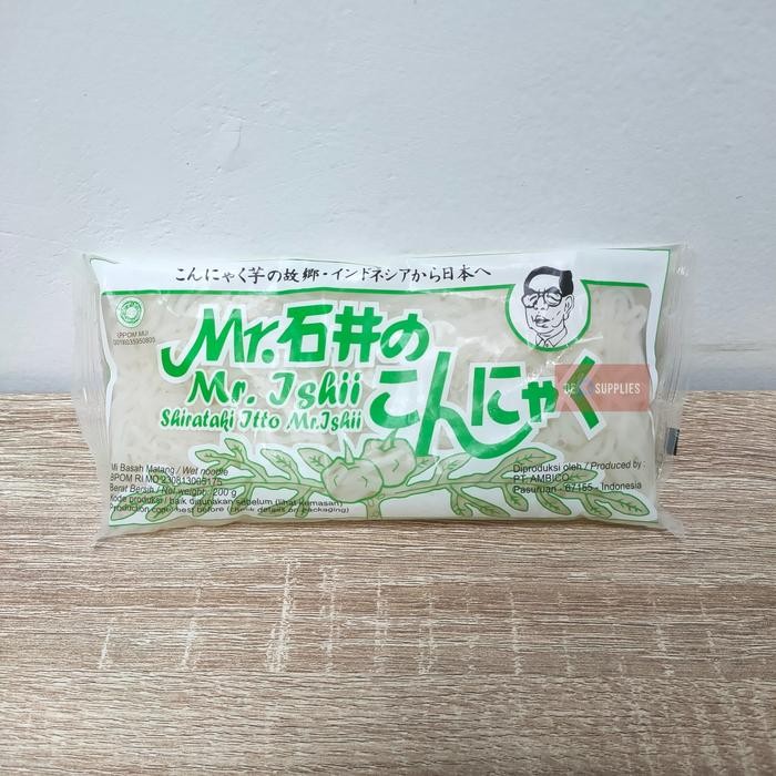 

ISHII MIE SHIRATAKI 200GR - SHIRATAKI BASAH / SHIRATAKI HIJAU RENDAH LEMAK RENDAH GULA