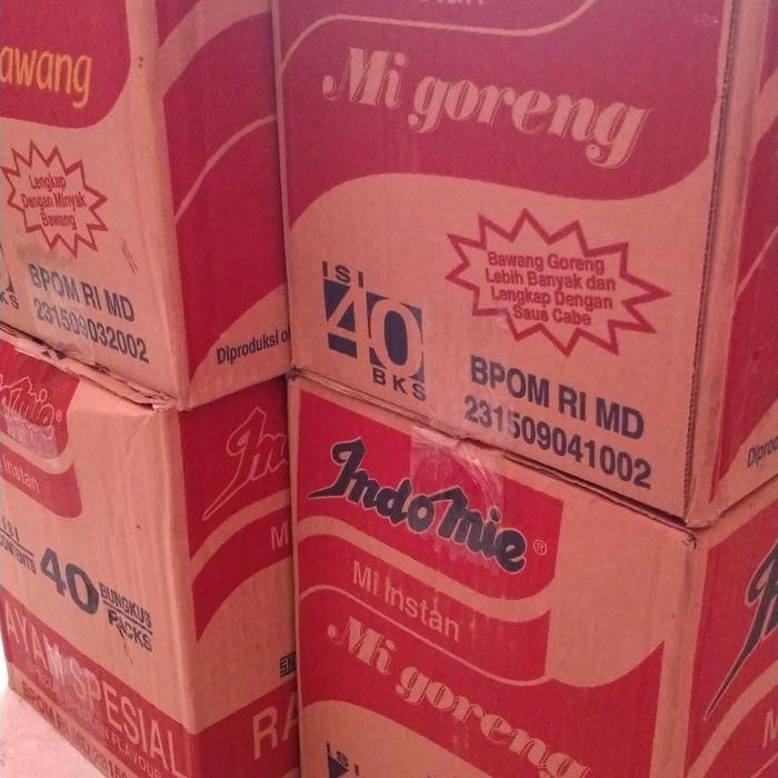 

INDOMIE GORENG 1 DUS ISI 40 PCS INDOMI GORENG