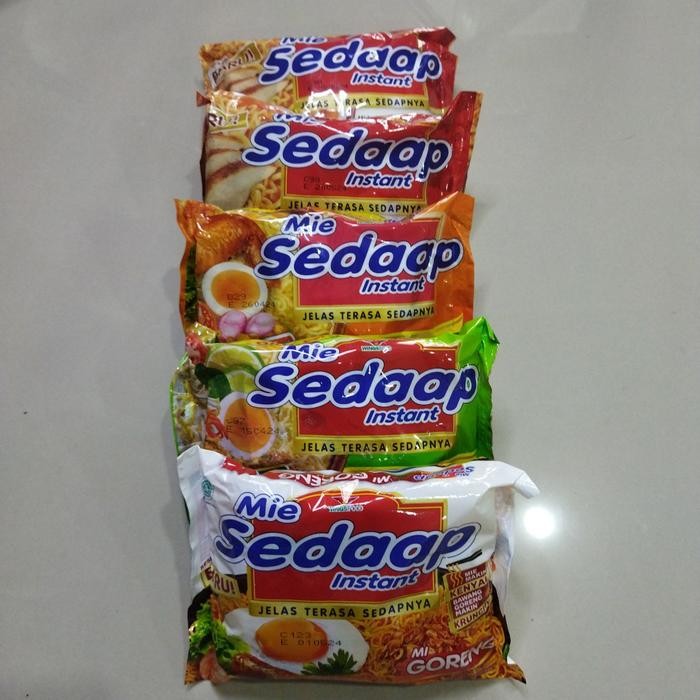 

MIE INSTAN SEDAAP GORENG/REBUS 5 PCS