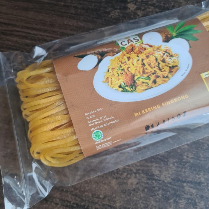 

MIE KERING SINGKONG ( BEBAS GLUTEN ) 200G - COCAS