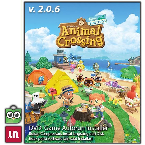 Animal Crossing - New Horizons - Pc Dvd Game -New