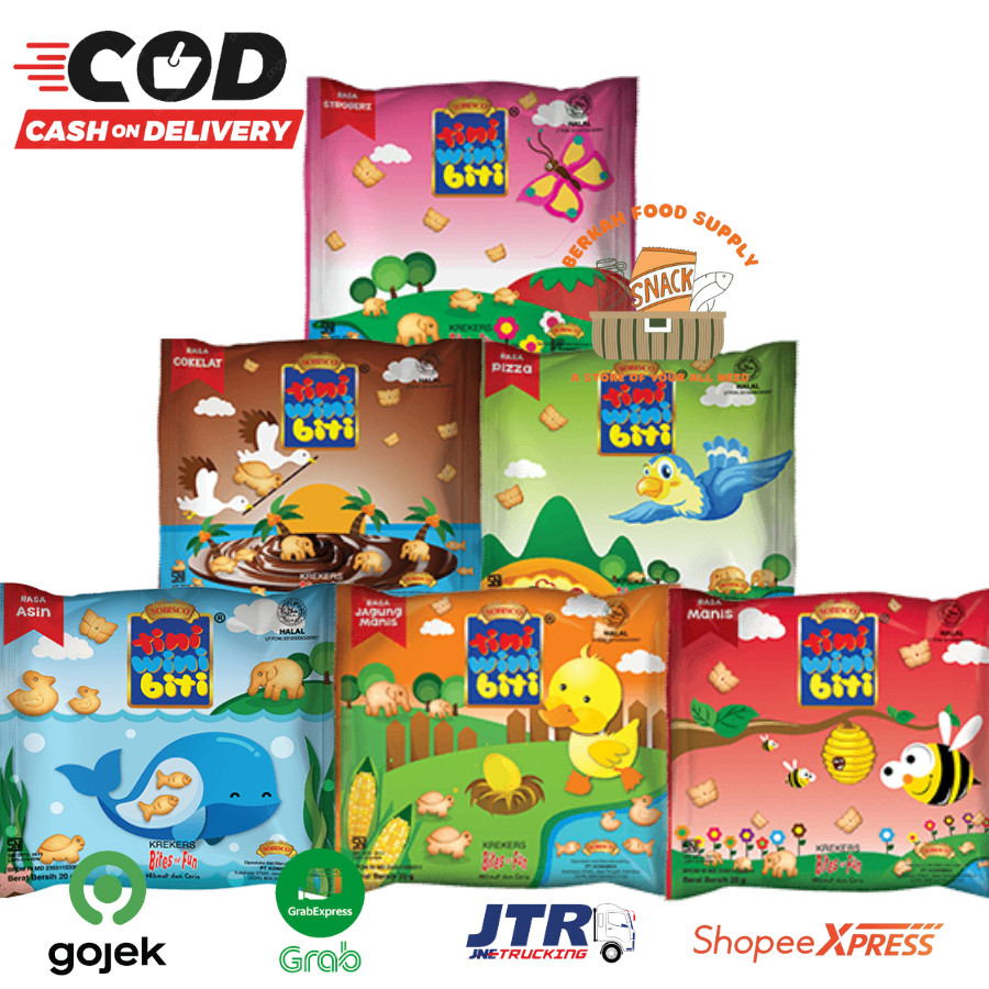 

[ BERKAH ] Tini Wini Biti Renceng isi 10 18gr Coklat Strawberry Pizza Jagung Bakar Manis Asin All Varian Rasa