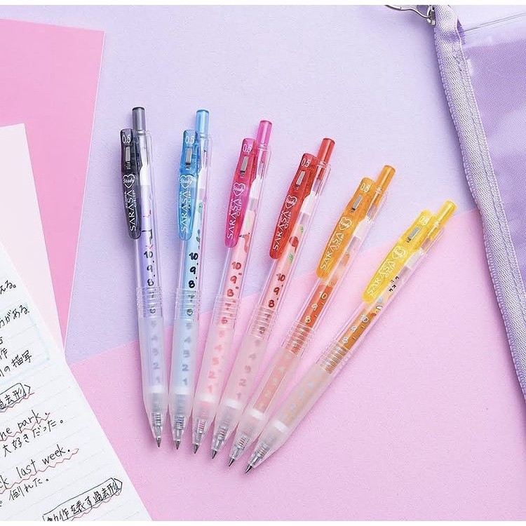 

Zebra Sarasa Study x Yupon 0.5mm Gel Ink Pen Limited Edition