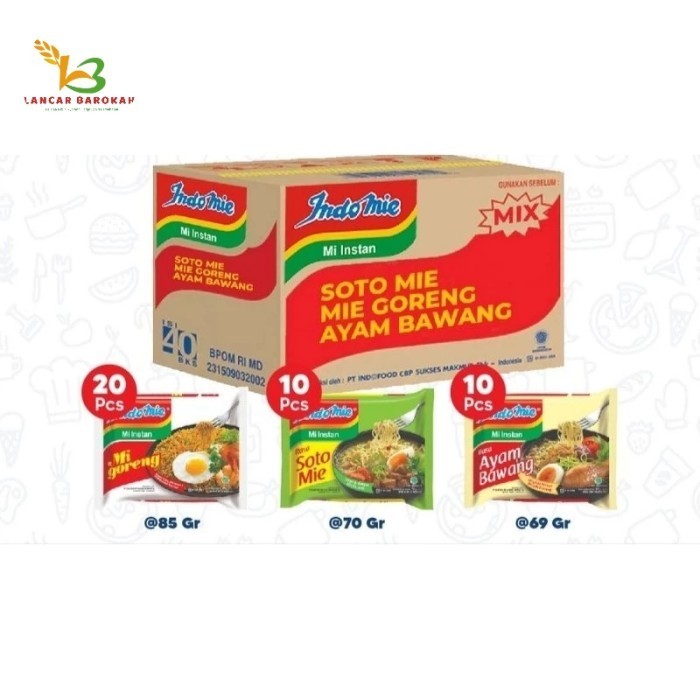 

Ready Harga Indomie Instant Perdus Isi 40Bks Mix 3 Rasa