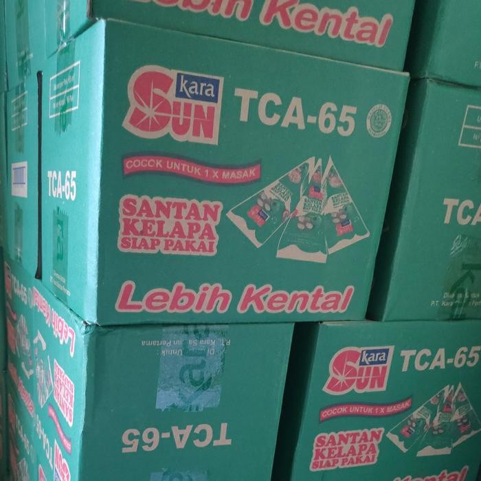 

TodayFre3sH- SUN kara TCA 65/ santan kelapa sunkara 65ml (1dus isi 36pcs)