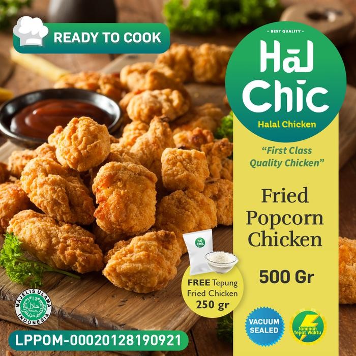 

TodayFre3sH- Fried Popcorn Chicken HalalChicken 1 kg