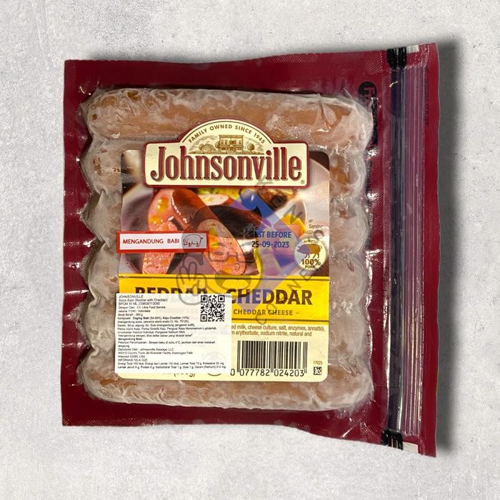 

BeliSkrg,KirimHariini- Johnsonville Beddar with Cheddar / Sosis Premium / Premium Sausage