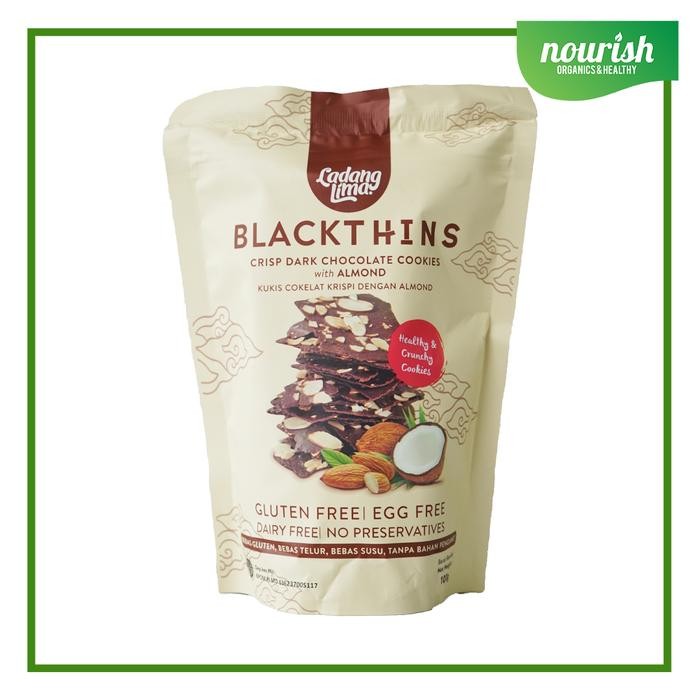 

BeliSkrg,KirimHariini- Ladang Lima Blackthins Cookies 100gr Gluten Free