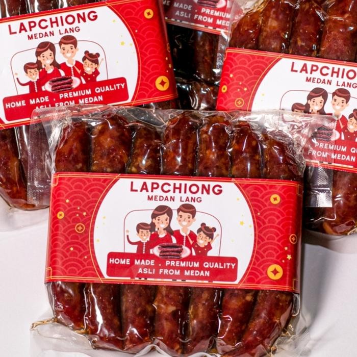 

BeliSkrg,KirimHariini- Lap Chiong / Sosis Babi "Medan Lang" Homemade Asli Medan 1/2 Kg