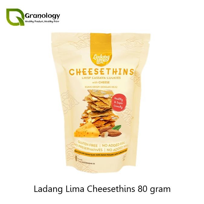 

PastikanDikirimLgsg- Cheesethins Cookies Gluten Free Ladang Lima 80 gram