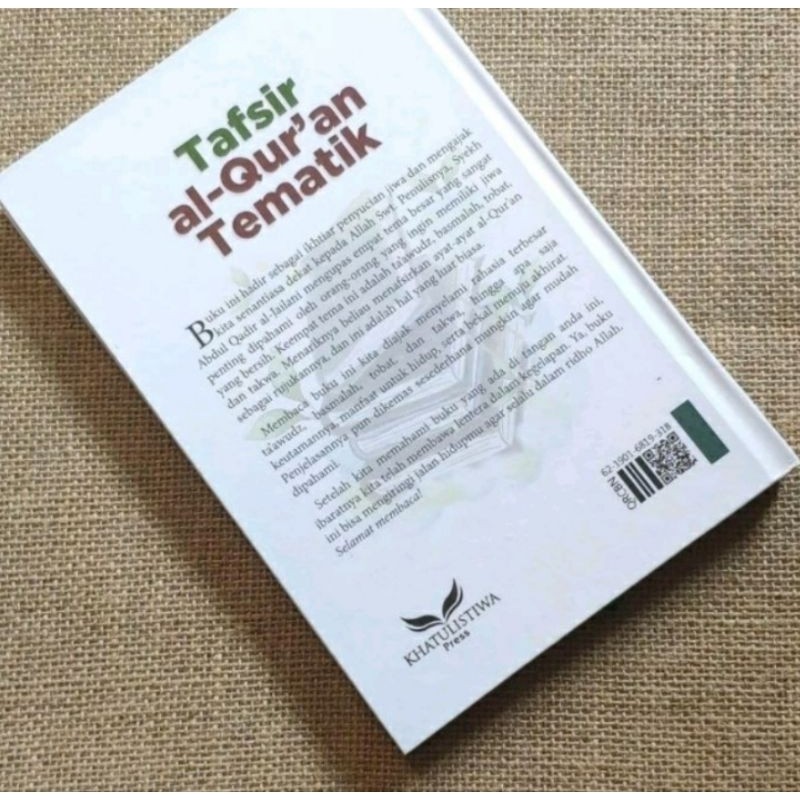 Tafsir Al-Quran Tematik Syekh Abdul Qadir Al-Jaelani