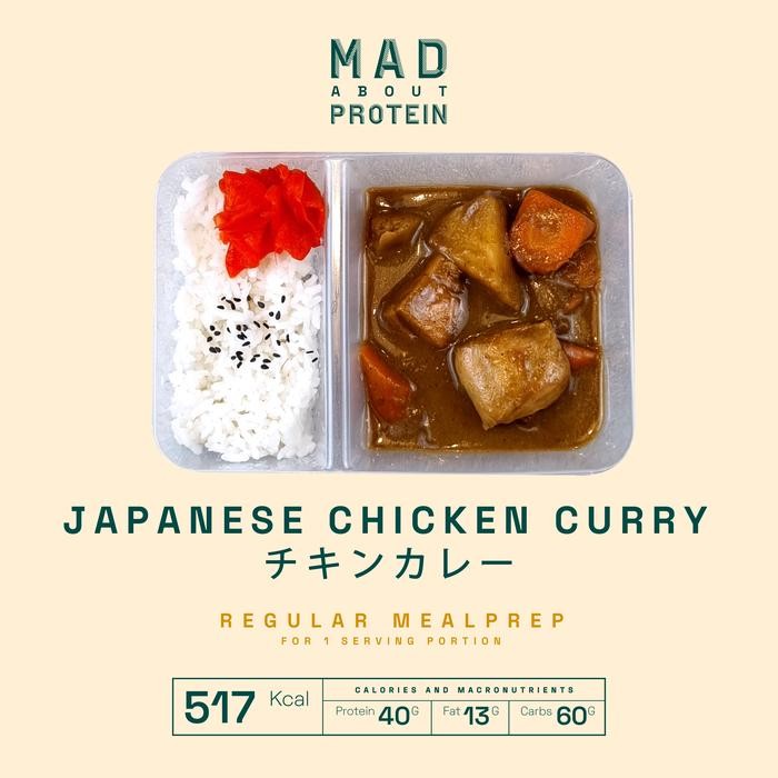 

PastikanDikirimLgsg- [REG] Japanese Chicken Curry MAD ABOUT PROTEIN Frozen Mealprep