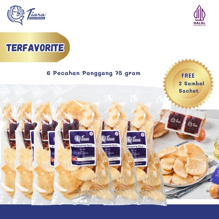 

PastikanDikirimLgsg- Package Pecahan Kemplang Panggang Tiara Snack Bangka/Kerupuk Bakar