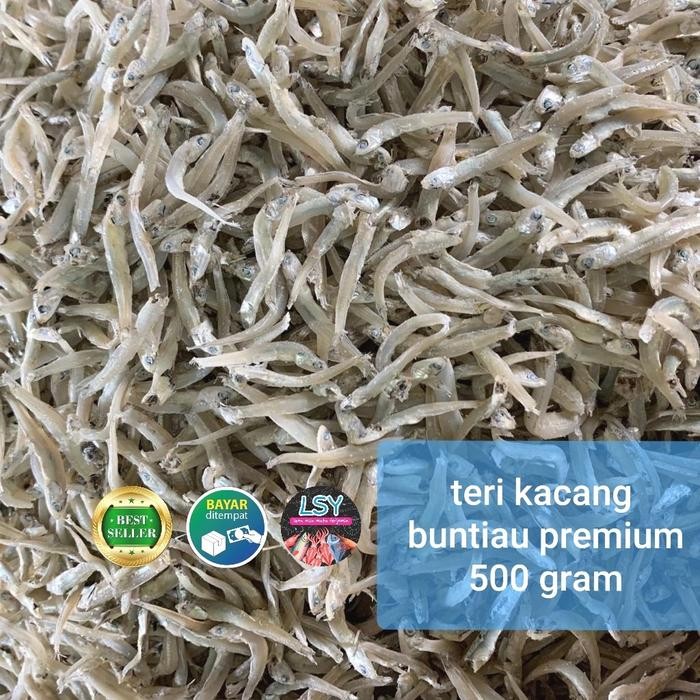 

PastikanDikirimLgsg- ikan asin teri kacang / buntiau premium 500gr