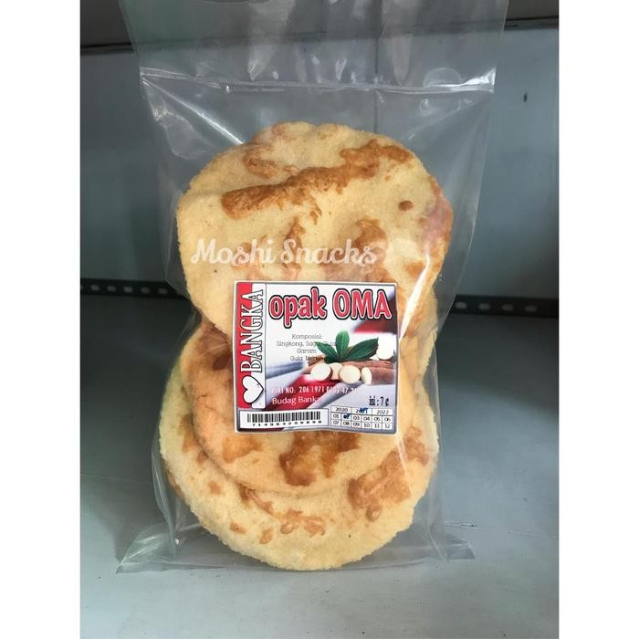 

PastikanDikirimLgsg- Opak Gula Aren Cap OMA isi 7 Asli Bangka / Opak Ubi Gula Merah