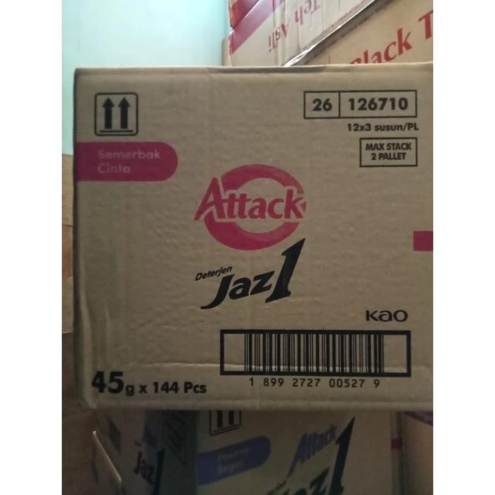 Jazz 1 Deterjen bubuk 1 Dus isi 144 x 50g [ sachet ] harga grosir