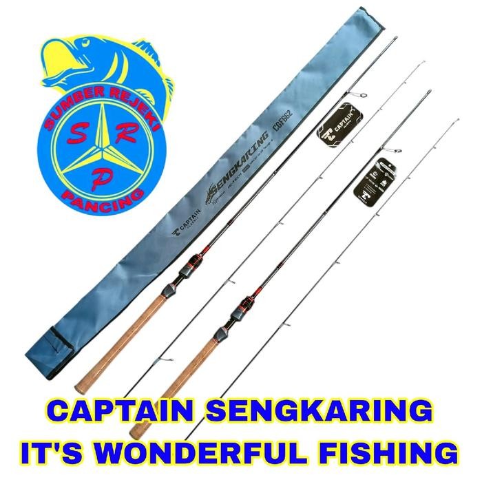 Joran Ultralight Captain Sengkaring Carbon Solid 662 & 702