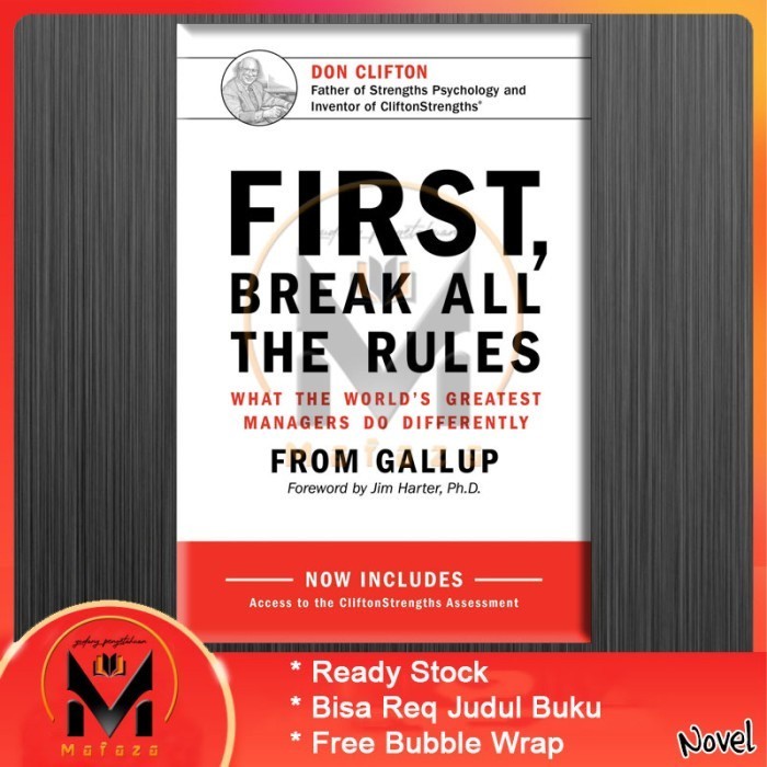 

Most Gifted_versi Eng/Indo_*First, Break All The Rules by Jim Harter