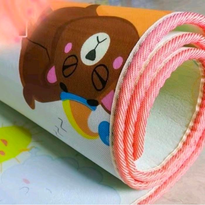 Dekorqt- Karpet / Tikat Lipat Gambar Plastik Spon Karakter 180X120 Cm , 180X100 / Tikar Gambar