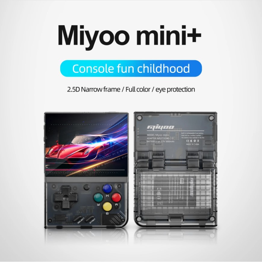 MIYOO Mini Plus Portable Handheld Game Console Miyoo Mini+ Classic Retro Video Game Console Player L