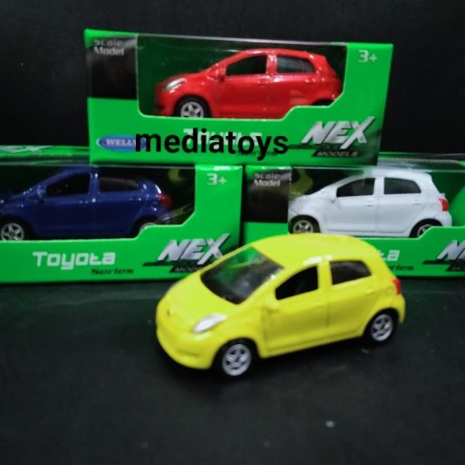 welly diecast 1:60 toyota yaris
