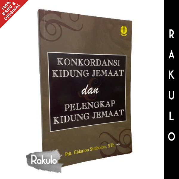 Buku Konkordansi Kidung Jemaat dan Pelengkap Kidung Jemaat KJ & PKJ