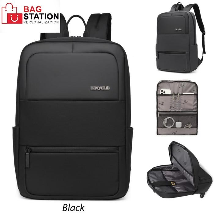 TAS RANSEL LAPTOP PRIA WANITA BACKPACK BODYPACK NAVY CLUB ORIGINAL