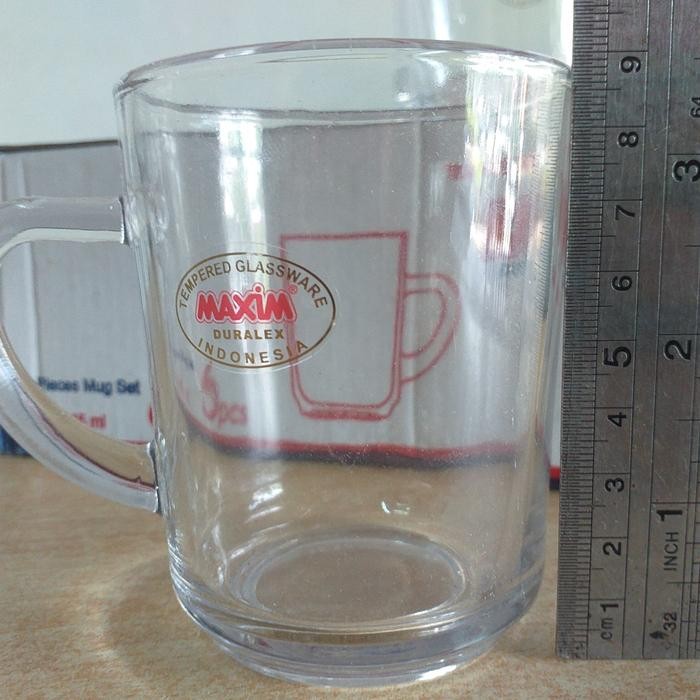 6 pcs Cangkir Kopi Maxim Duralex Tempered / Coffee Mug Maxim Duralex