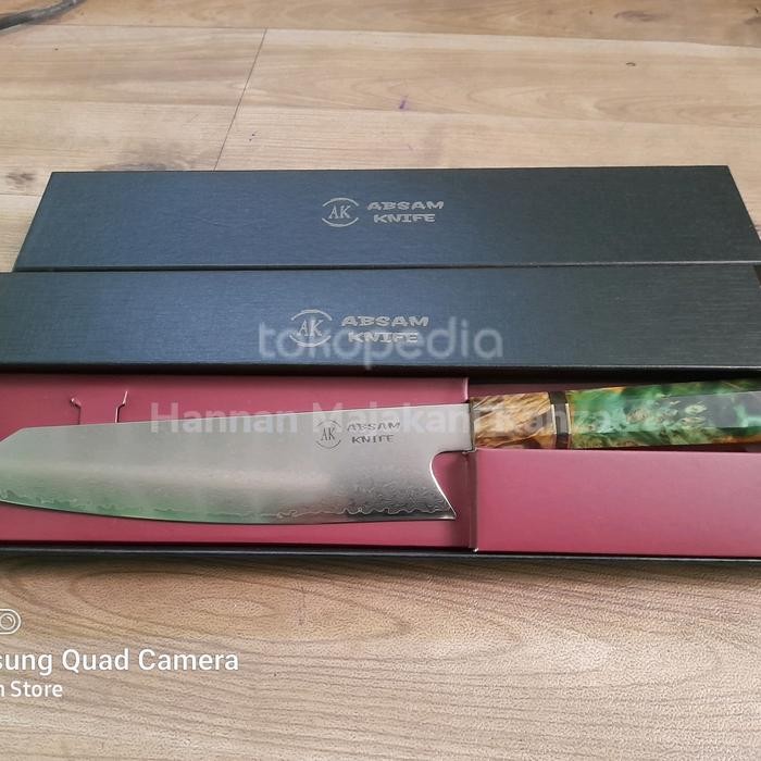 - Kiritsuke - Vg10 Damascus Steel 67 Layers