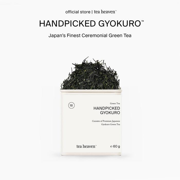 

Handpicked Gyokuro Grade A+ Organic Luxury Japanese Green Tea Teh Hijau Jepang Premium Tea Heaven