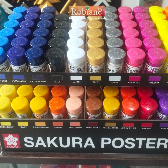 

TERLARIS! Cat Lukis / Cat Poster - Sakura Poster Color Uk. 15 ml Stationery