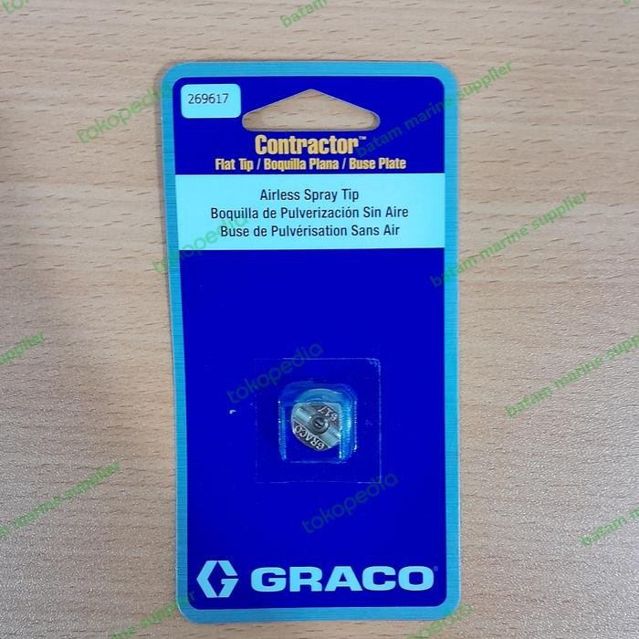 

PROMO! Spray Tip 269617 - 269635 Graco / Graco Contractor Flat Tip