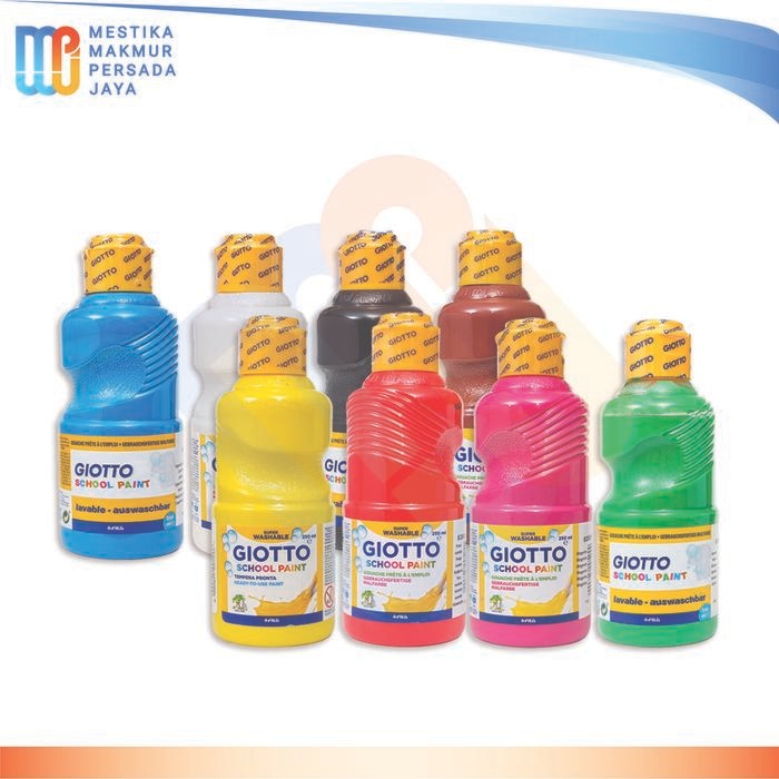 

PROMO! Giotto Super Washable School Paint 250 ml